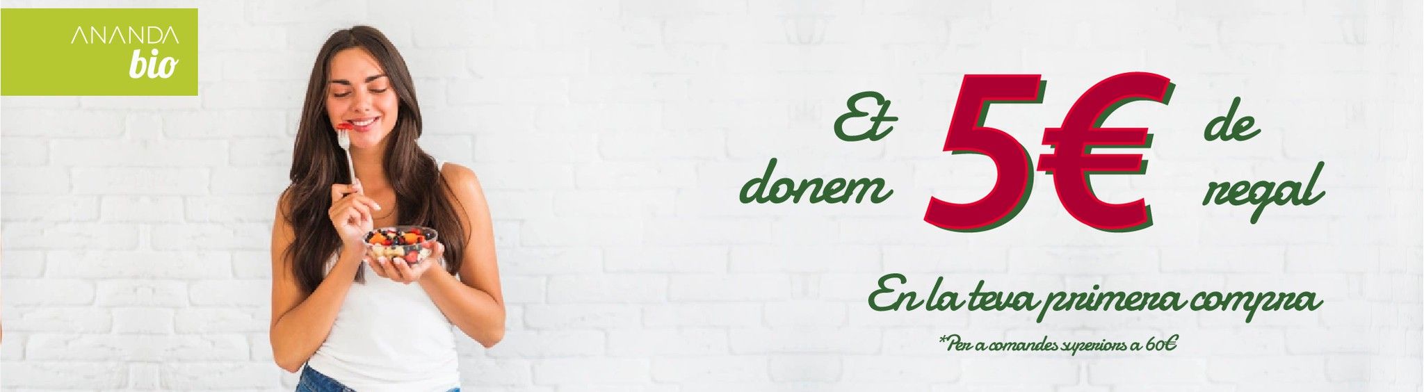 Primera compra 5€ - Naturopatia i dietistes