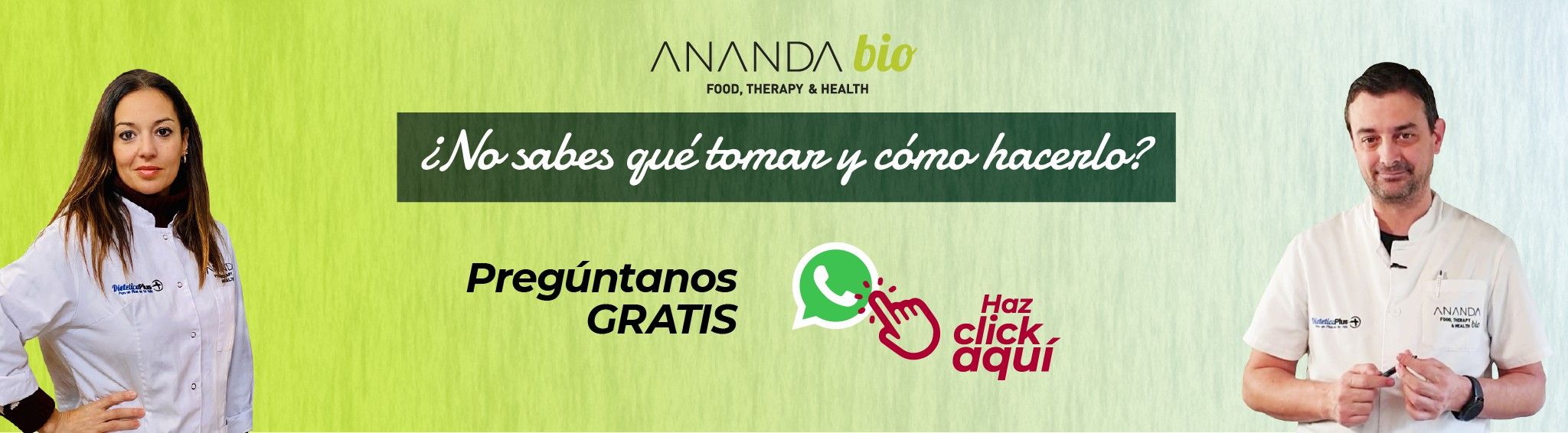 Asesoria gratuita naturopatía y dietista